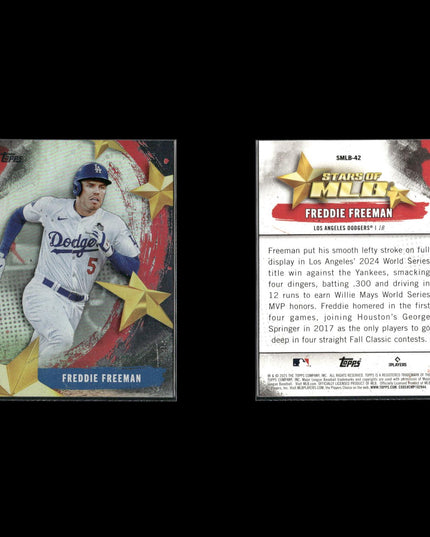 Freddie Freeman 6-Card Lot LA Dodgers MVP 1B All-Star