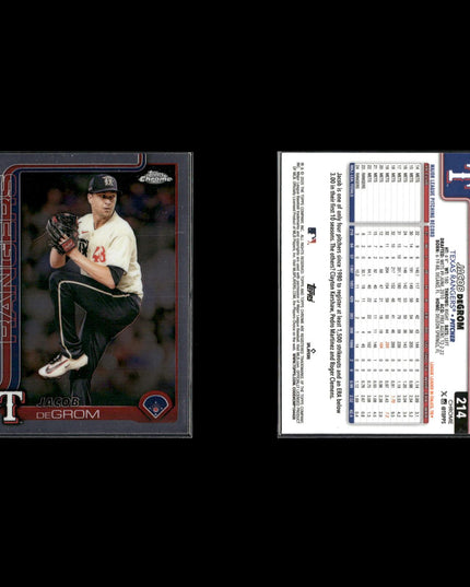 Jacob deGrom 10-Card Lot NY Mets 2x Cy Young Ace “deGOAT”