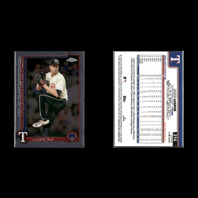 Jacob deGrom 10-Card Lot NY Mets 2x Cy Young Ace “deGOAT”