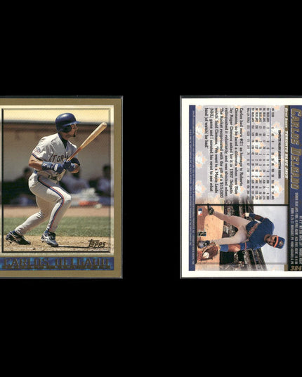 Carlos Delgado 6-Card Lot Toronto Blue Jays Power 1B Icon