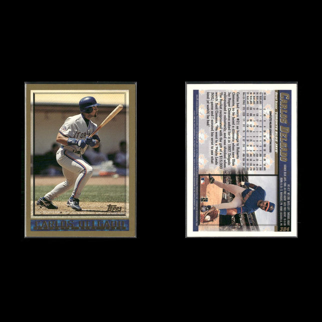 Carlos Delgado 6-Card Lot Toronto Blue Jays Power 1B Icon