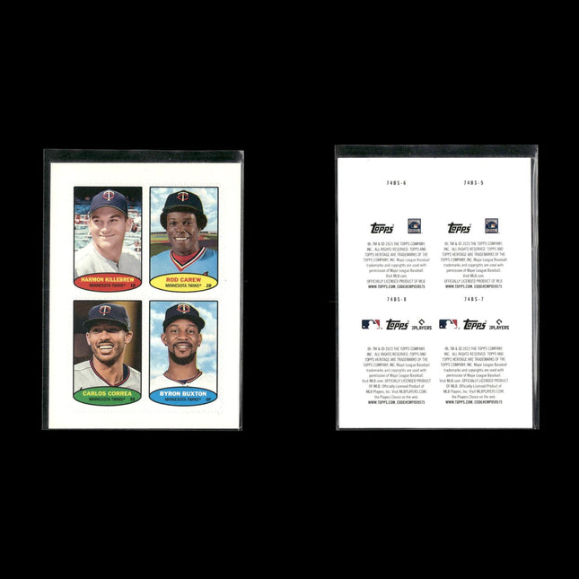 Byron Buxton 7-Card Lot Minnesota Twins Gold Glove CF Star