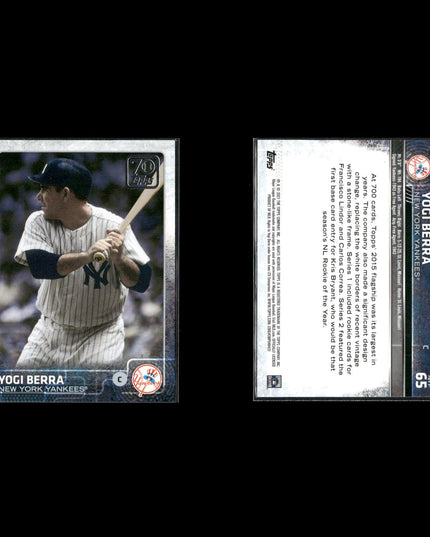 Yogi Berra 5-Card Lot NY Yankees HOF Catcher “It Ain’t Over”