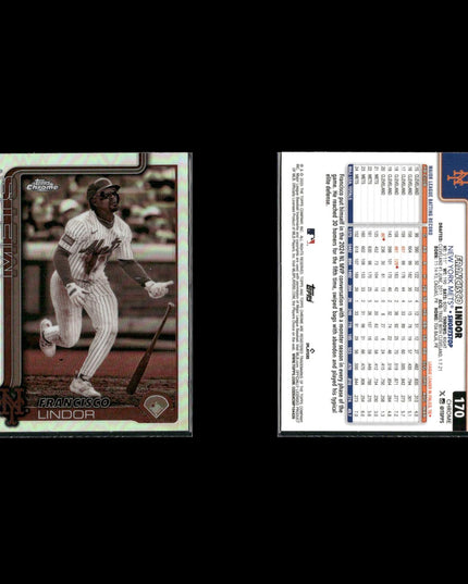 Francisco Lindor 11-Card Lot NY Mets “Mr. Smile” SS All-Star