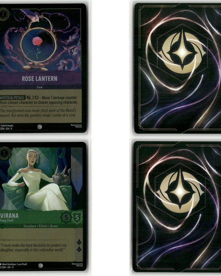 Foil Lot 25 Cards, Fabled, Disney Lorcana Set 9 Assorted Characters