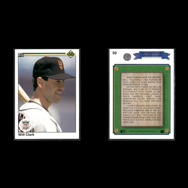 Will Clark 12-Card Lot Giants 80s-90s Star 1B Collector Lot