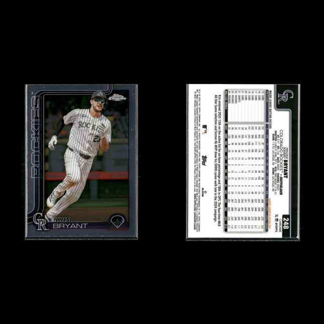 Kris Bryant 8-Card Lot Chicago Cubs 2016 MVP Rookie of Year