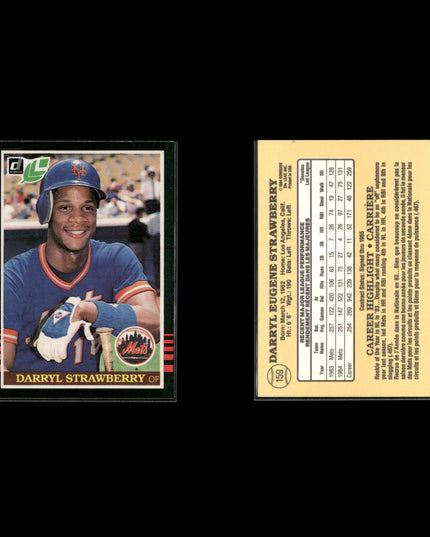 Darryl Strawberry Baseball Lot (19 Cards) Star Player Cards
