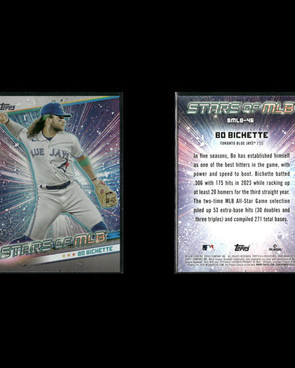 Bo Bichette 17-Card Lot Toronto Blue Jays Young Star Shortstop