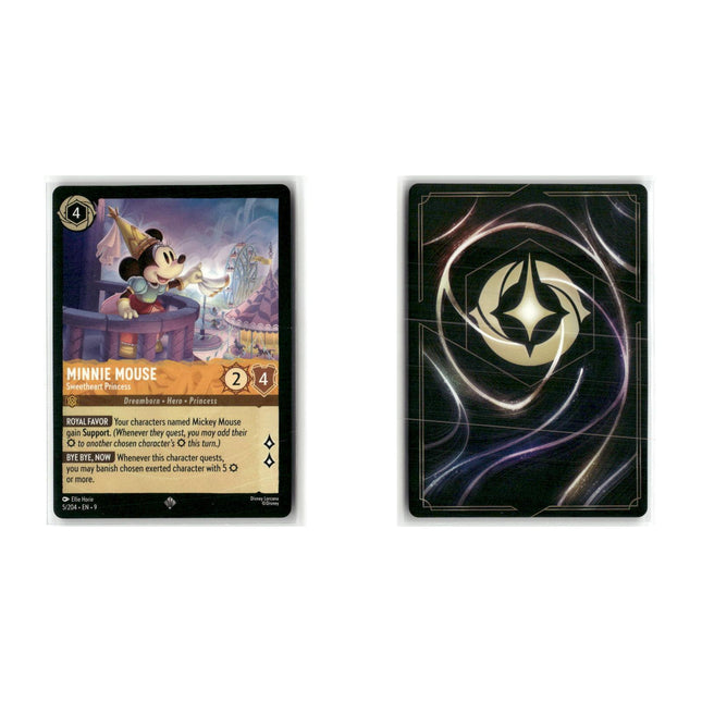 Minnie Mouse - Sweetheart Princess #5 Playset Super Rare Fabled Disney Lorcana