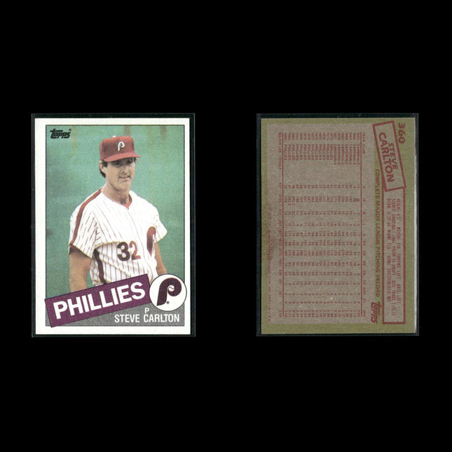 Steve Carlton 10-Card Lot Phillies HOF Lefty 4x Cy Young