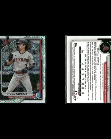 Corbin Carroll 6-Card Lot D-Backs Rookie Sensation All-Star