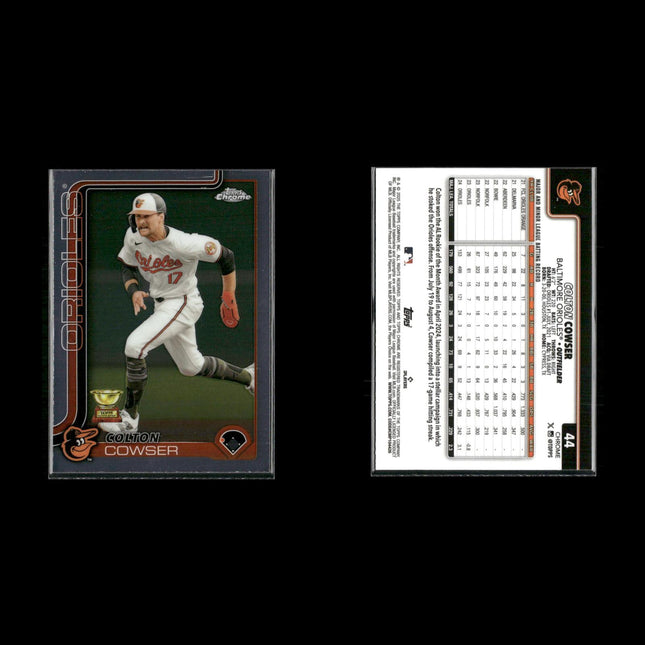 Colton Cowser 6-Card Lot Baltimore Orioles Top Rookie OF