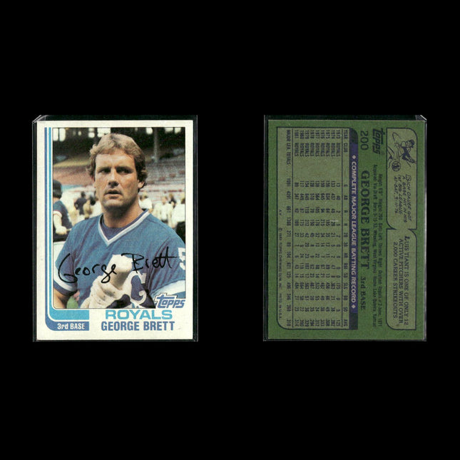 George Brett 10-Card Lot Royals HOF “Pine Tar” Moment Icon