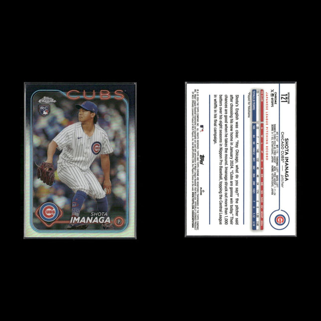 Shota Imanaga 5-Card Lot Chicago Cubs Rookie Pitcher