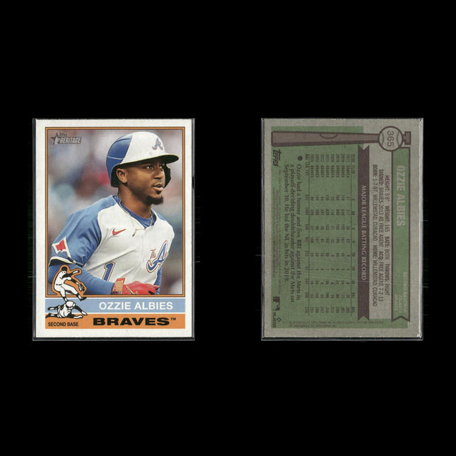 Ozzie Albies 5-Card Lot Atlanta Braves All-Star Switch Hitter