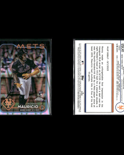 2024 Topps Chrome RayWave Refractors Lot (14) MLB Parallel Baseball Cards