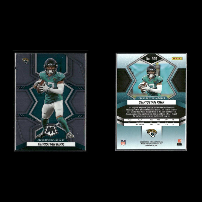 2022 Panini Mosaic Football Lot (11 Cards) NFL Trading Cards