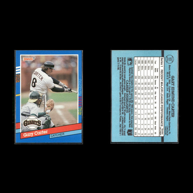 Gary Carter 12-Card Lot Expos Vintage HOF “The Kid” Set