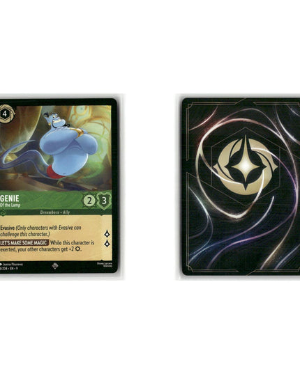 Genie - Of the Lamp #76 Playset Super Rare Fabled Disney Lorcana