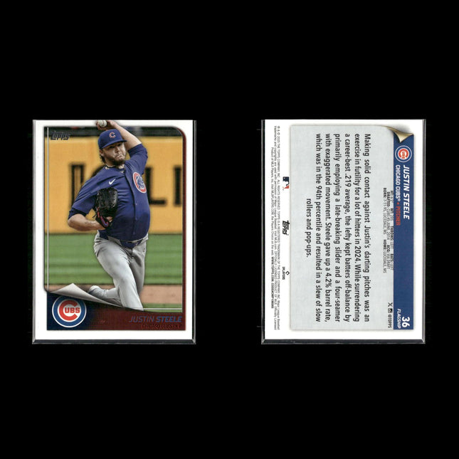 2025 Topps Flagship Collection Lot (13) Stars & RCs – Cubs, Neto, Frelick