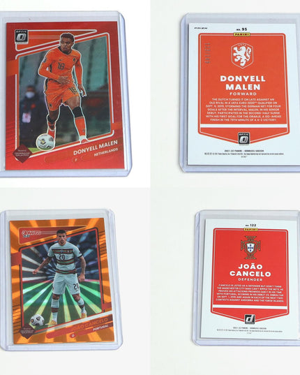 Panini Donruss Soccer Lot (25) w/ 9 PSA Graded Autograph Cards