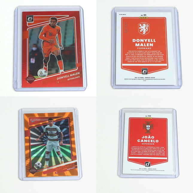Panini Donruss Soccer Lot (25) w/ 9 PSA Graded Autograph Cards