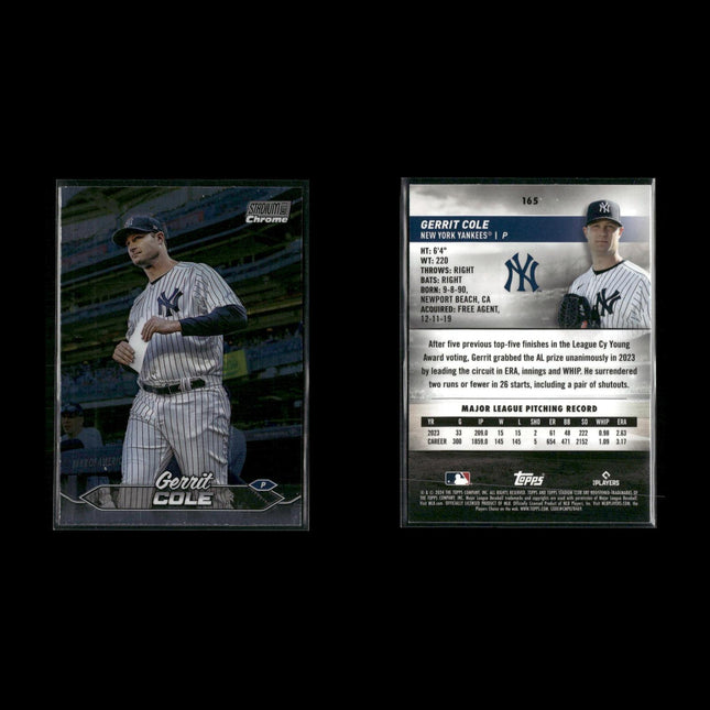 Gerrit Cole 7-Card Lot NY Yankees AL Cy Young Ace Pitcher