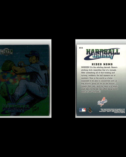 11-Card Lot Vintage 90s Metal Universe Baseball | MLB Baseball Trading Cards