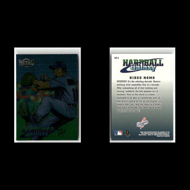 11-Card Lot Vintage 90s Metal Universe Baseball | MLB Baseball Trading Cards