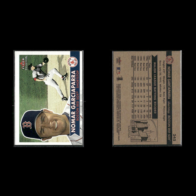 Nomar Garciaparra 6-Card Lot Boston Red Sox “Nomah” SS