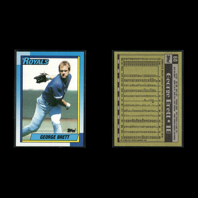 George Brett 10-Card Lot KC Royals HOF 3B 1980 MVP Legend