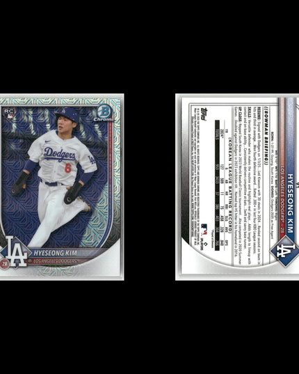 12-Card Lot 2025 Bowman Rookie Baseball | MLB Trading Cards • Near Mint