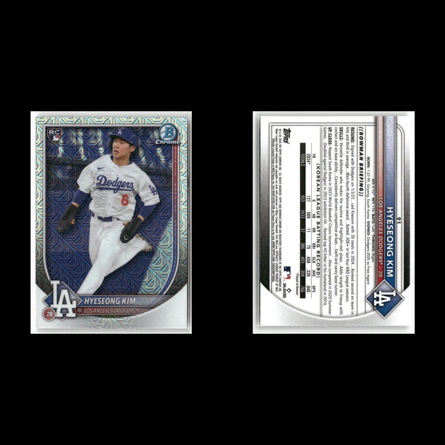 12-Card Lot 2025 Bowman Rookie Baseball | MLB Trading Cards • Near Mint