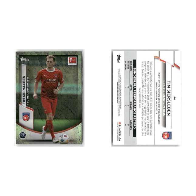2023-24 Topps Bundesliga Aqua Lot x14 RCs Wirtz Kimmich Simons