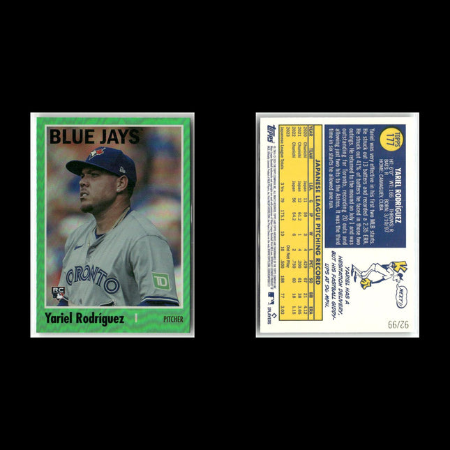 2024 Topps Archives Foilboard Lot (11) #/75-99 Black, Green, Aqua, Purple