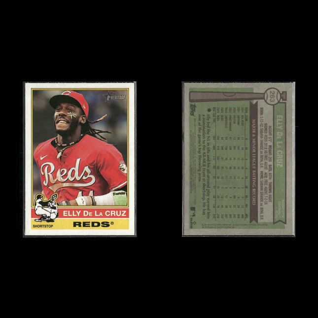 Elly De La Cruz 8-Card Lot Cincinnati Reds Rookie Sensation