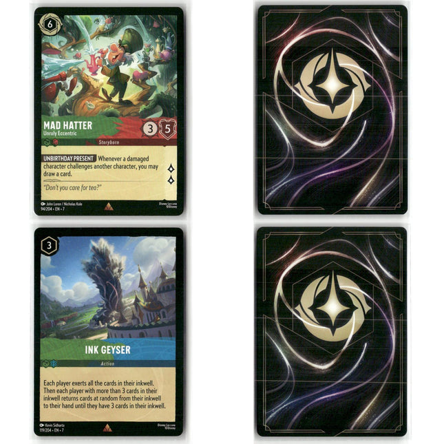 42 Card Rare + Super Rare Lot, Archazia's Island Disney Lorcana Set 7
