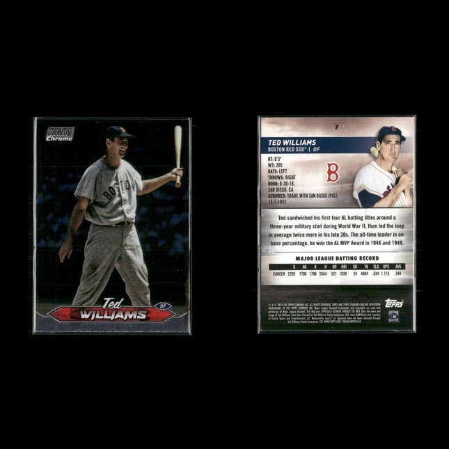 2024 Topps Stadium Club Chrome Cards Lot (11) MLB Baseball Stars + RCs