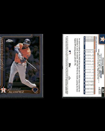 Yordan Alvarez 8-Card Lot Houston Astros Power Hitter ALCS MVP