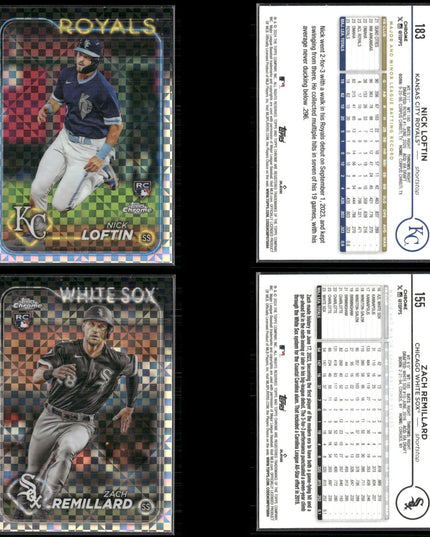 2024 Topps Chrome X-Fractor Lot – 31 Cards – Rookies & Stars