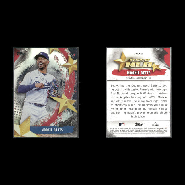 Mookie Betts 4-Card Lot Dodgers “Mookie Magic” All-Star OF