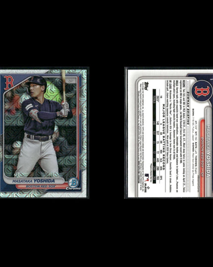 2024 Bowman Chrome Mojo Refractors Lot (6) Henry Davis, Masyn Winn, Yoshida RC