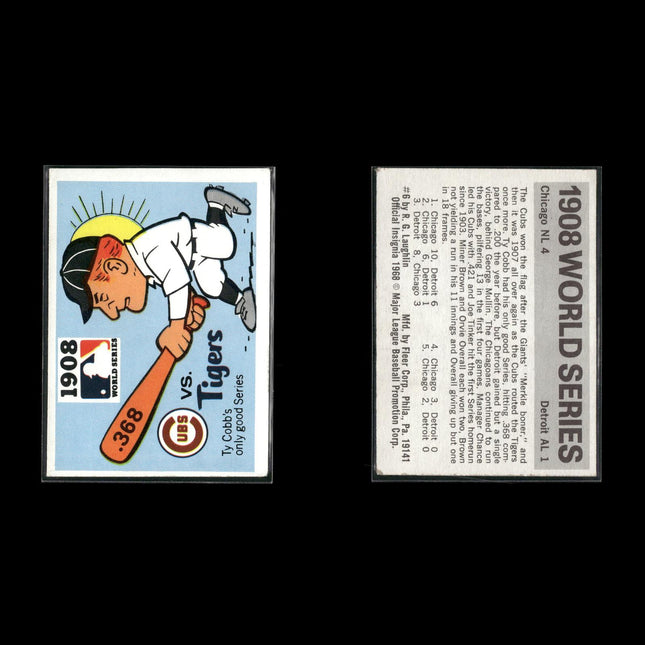 10-Card Lot Vintage 1971 Fleer Laughlin World Series | MLB Baseball Cards