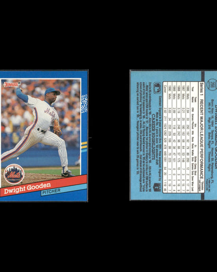 Dwight Gooden 11-Card Lot NY Mets “Doc” Rookie Phenom