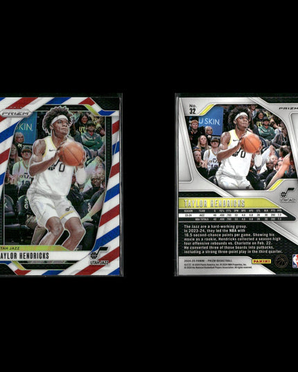 2024-25 Panini Prizm Red White Blue Lot (5) w/ Kuminga, Dillon Brooks, Nembhard RC