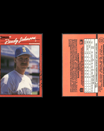 Randy Johnson 12-Card Lot Arizona D-Backs HOF Cy Young