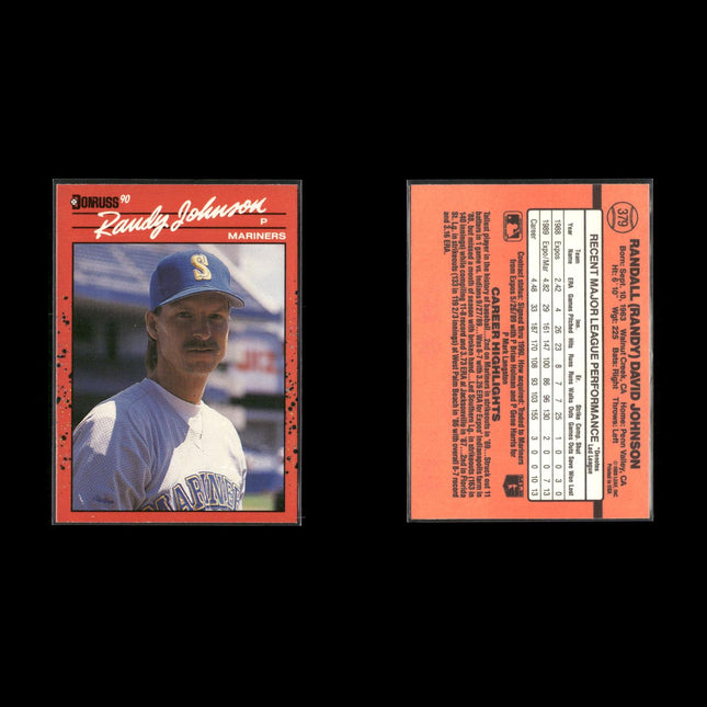 Randy Johnson 12-Card Lot Arizona D-Backs HOF Cy Young