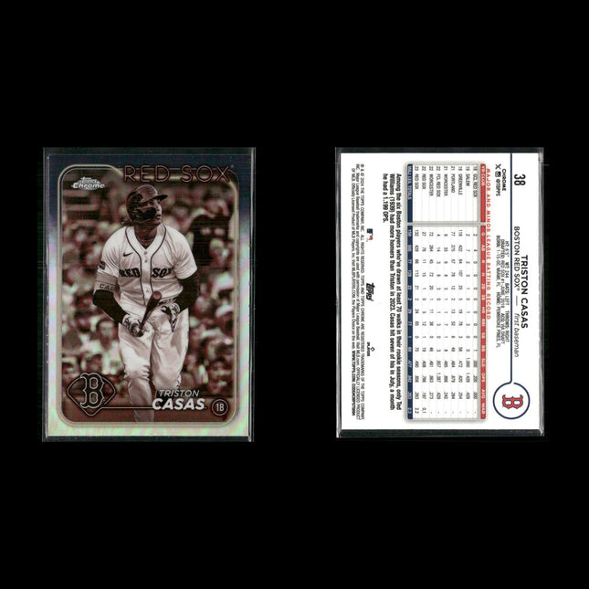 2024 Topps Chrome Sepia Refractors Lot (6) MLB Parallel Baseball Cards RCs