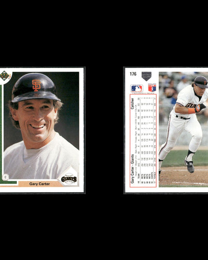 Gary Carter 12-Card Lot Mets 80s HOF Catcher World Series Champ